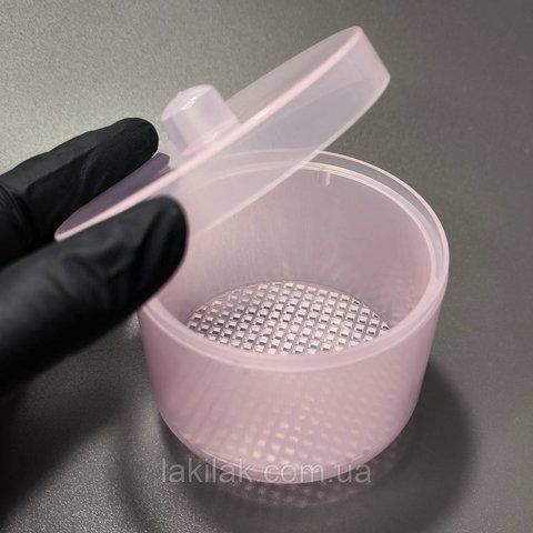 Бокс для дезинфекції фрез (прозоро-рожевий) frezy_box_mini_dez_pink фото
