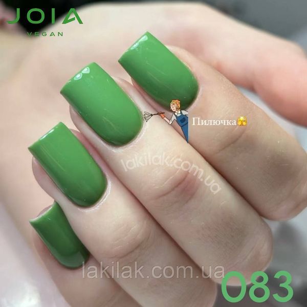 Гель-лак JOIA vegan 083 темно-зеленый, 6 мл joia083 фото