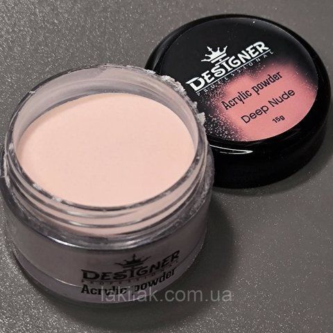 Акрилова пудра Designer Deep Nude 15гр pudra_designer_nude_15gr фото