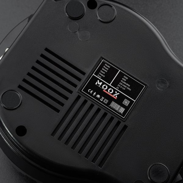 Фрезер для манікюру MOOX X500 65W 45тис. об/хв (чорний) frezer_moox_x500_black фото