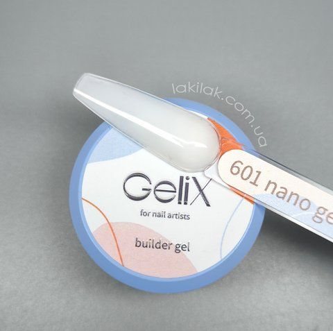 Моделирующий гель GeliX Builder Nano gel NG-601 15мл HEMA & TPO FREE gel_gelix_nano_601_15ml фото