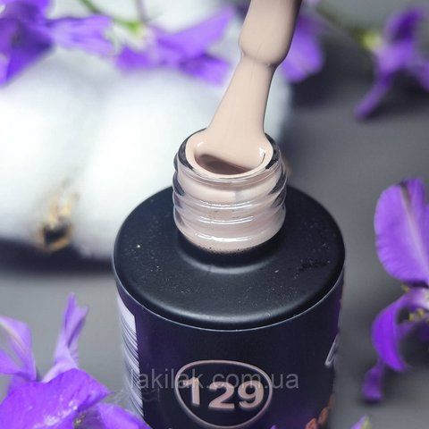 Гель-лак для ногтей Bee Nails 129 (темный беж) 8мл bee_nails_129 фото