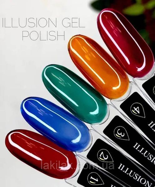 Витражный гель-лак Crooz Illusion 03 (зеленый) 8мл crooz_illusion_03 фото