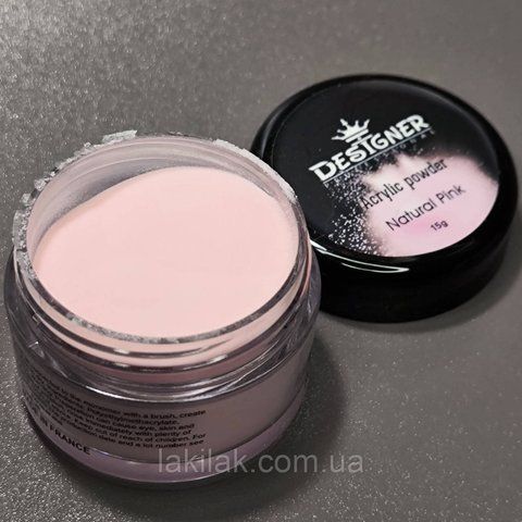 Акрилова пудра Designer Natural Pink 15гр pudra_designer_npink_15gr фото