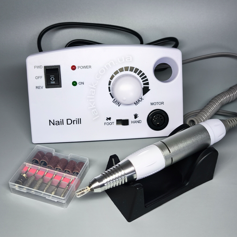 Фрезер для манікюра Nail Drill ZS-602 65W 45тис. об/хв (белый) frezer_zs-602_white фото