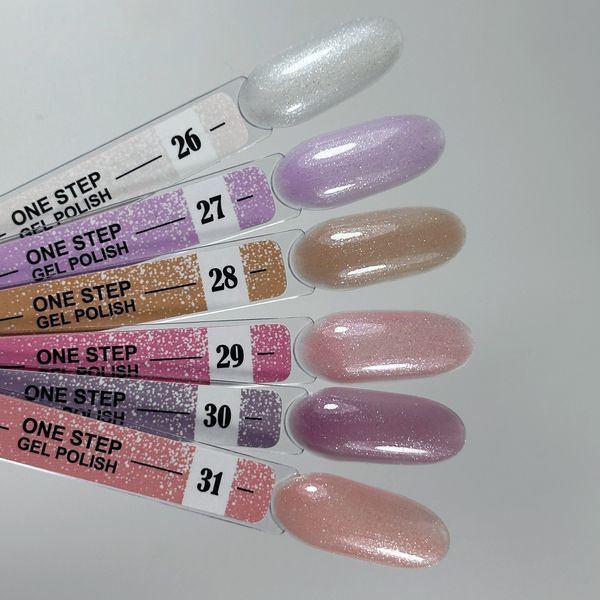 Однофазный гель лак Crooz One Step Gel Polish №28 (полупрозрачный ванильно-бежевый оттенок с мягким мерцанием) 8мл crooz_onestep_28 фото