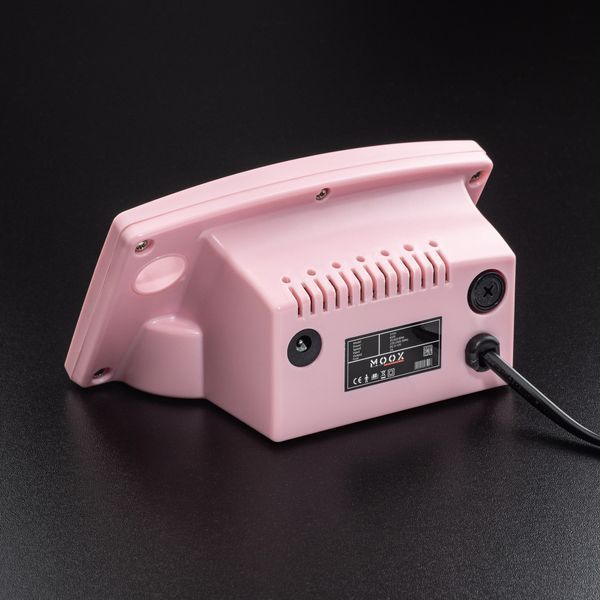 Фрезер для манікюру MOOX X104 65W 45тис. об/хв (рожевий) frezer_moox_x104_pink фото