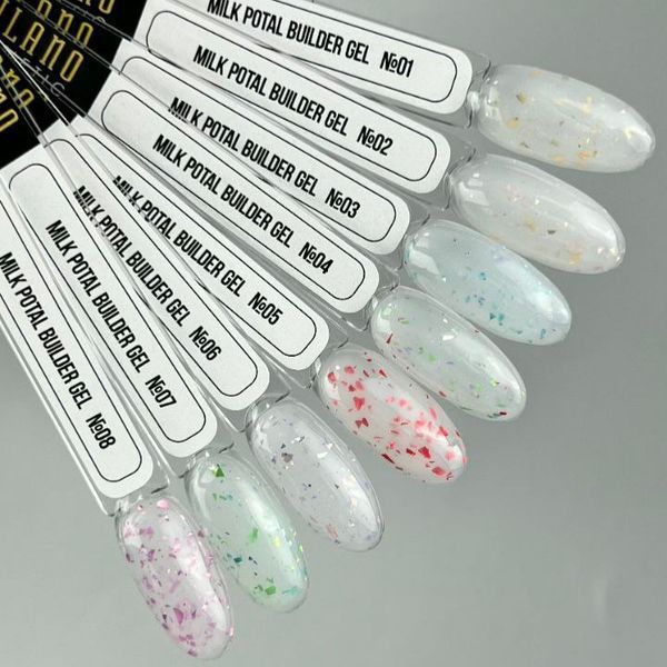 Гель для нарощення нігтів Milano Milk Potal 02 Builder Gel 20мл gel_milano_potal_02 фото