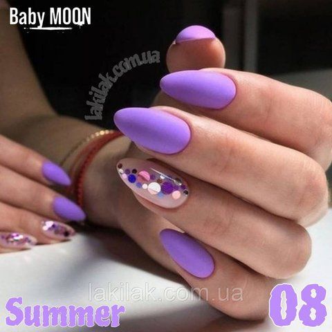 Гель-лак BABY MOON Summer №08 рожево-фіолетовий, 6 мл baby_moon_summer_08 фото