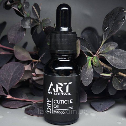 Суха олія для кутикули ART in detail&nbsp;з ароматом манго 15мл oil_dry_art_mango_15ml фото