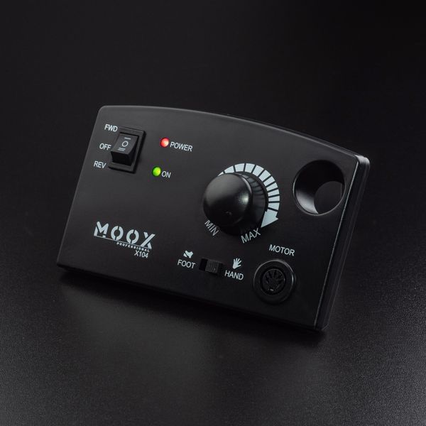 Фрезер для манікюру MOOX X104 65W 45тис. об/хв (чорний) frezer_moox_x104_black фото