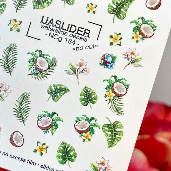 Слайдер UAslider NCg 184, який не потрібно вирізати, на водяній основі (7x10см) slider_uaslider_NCg184 фото