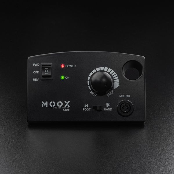 Фрезер для манікюру MOOX X104 65W 45тис. об/хв (чорний) frezer_moox_x104_black фото