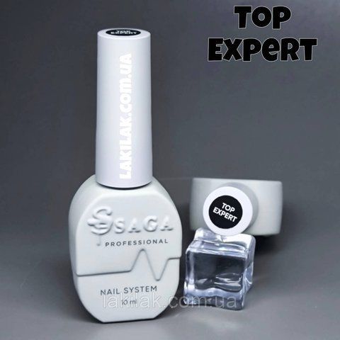 Топ SAGA Expert без липкого слоя 10мл (с УФ фильтром) top_saga_expert_10ml фото