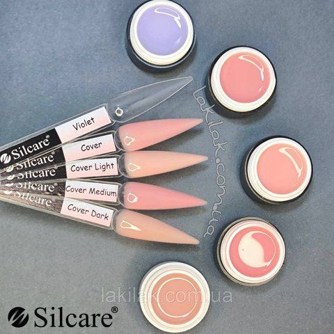 Набор гелей для наращивания ногтей Польша №3 по 5мл (5шт) gel_nabir_silcare_03 фото