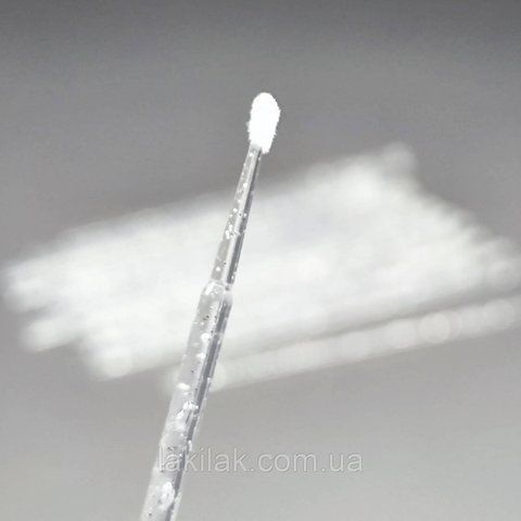 Пластикові мікростіки 10см срібні (у пакетику) 100шт microstick_plastic_silver фото