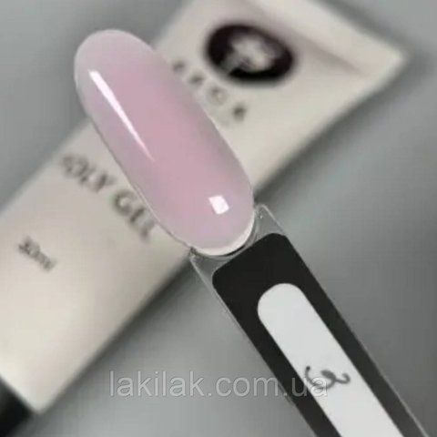 Полигель Saga Poly Gel №03 (молочно-розовый) в тюбику 30мл polygel_saga_03 фото