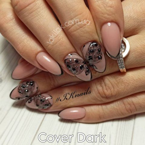 Гель для наращивания ногтей Польша Cover Dark 5мл gel_silcare_cov_dark_50ml фото