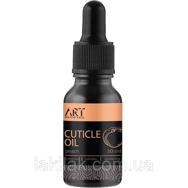 Олія для кутикули ART in detail&nbsp;з ароматом персику 30мл oil_art_peach_30ml фото