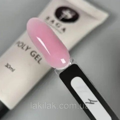 Полигель Saga Poly Gel №04 (телесно-розовый) в тюбику 30мл polygel_saga_04 фото