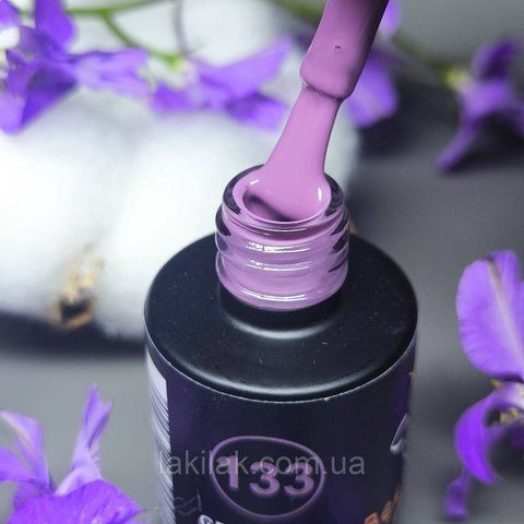 Гель-лак для ногтей Bee Nails 133 (светло-баклажановый) 8мл bee_nails_133 фото