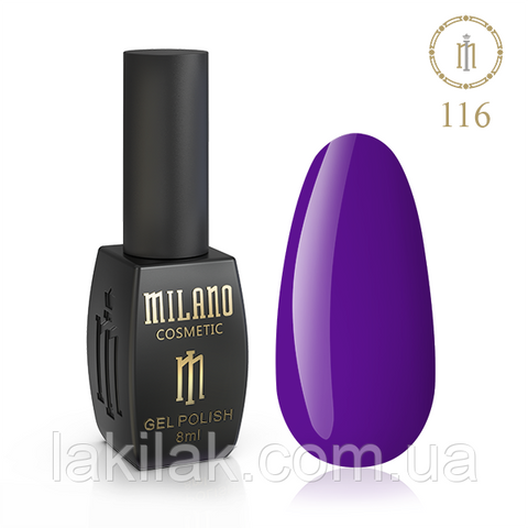 Гель-лак Milano 116 8мл milano_116 фото