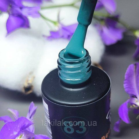Гель-лак для нігтів Bee Nails 083 (глибокий синьо-зелений) 8мл bee_nails_083 фото