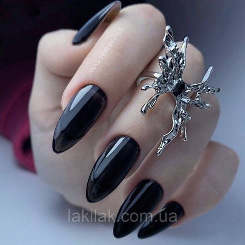Гель для наращивания ногтей Mi Color Gel 02 (черный) 5мл gel_mi_color_02_30ml фото