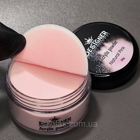 Акрилова пудра Designer Natural Pink 28гр pudra_designer_npink_28gr фото