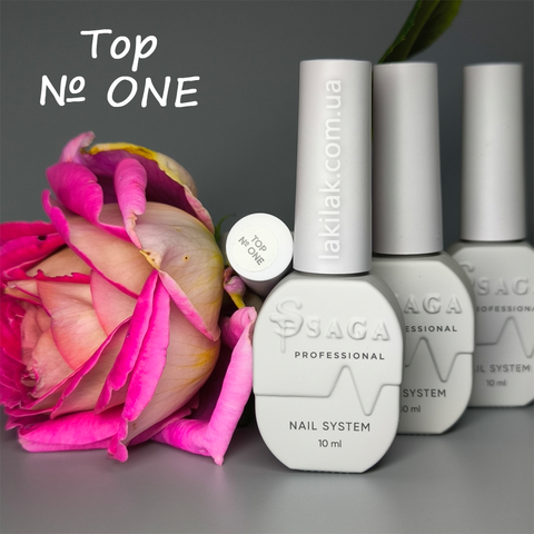 Топ SAGA №ONE без липкого шару 9мл (без УФ фільтру) top_saga_nOne_10ml фото