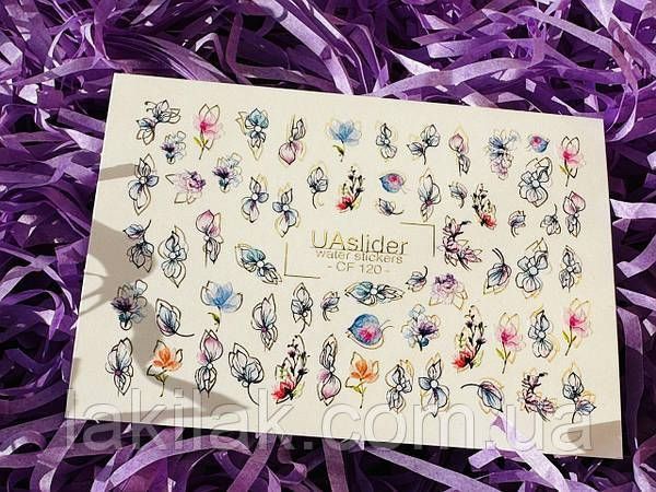 Фольгований слайдер UAslider CF 120 на водяній основі (7x10см) slider_uaslider_CF120 фото