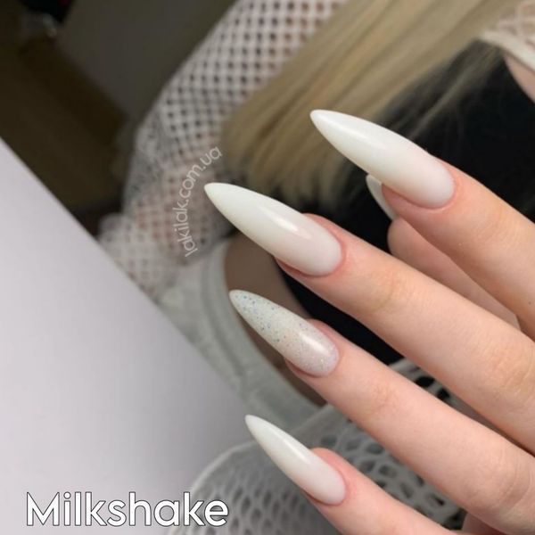 Молочний (теплий відтінок) гель для нарощення нігтів Польща MilkShake 5мл gel_silcare_mshake_50ml фото
