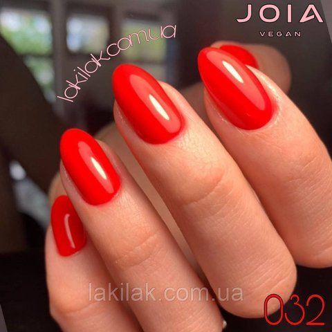 Гель-лак JOIA vegan 032 світло-червоний, 6 мл joia032 фото