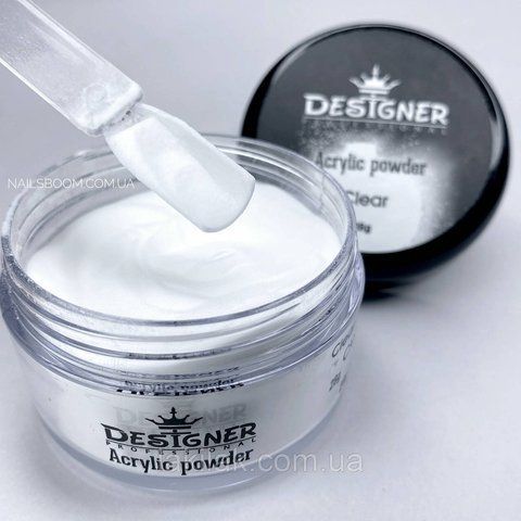 Акрилова пудра Designer Clear (прозора) 15гр pudra_designer_clear_15gr фото