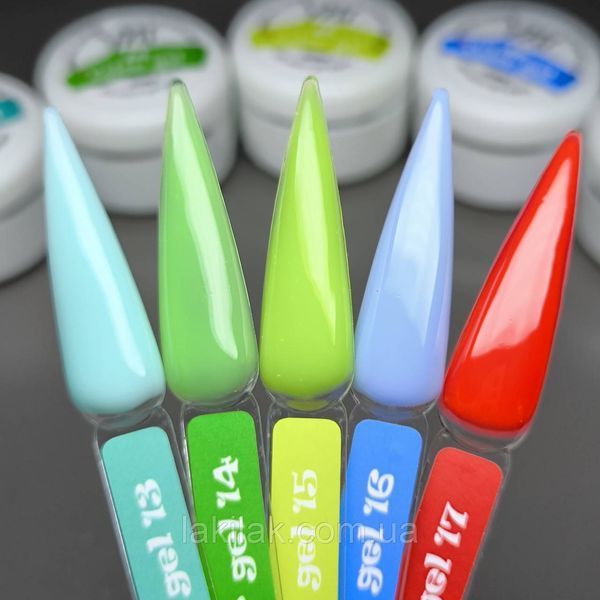 Гель для наращивания ногтей Mi Color Gel 17 (алый) 5мл gel_mi_color_17_30ml фото