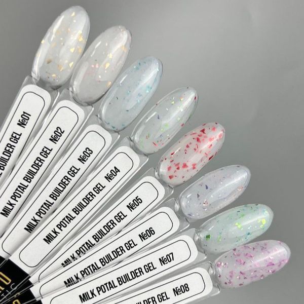 Гель для нарощення нігтів Milano Milk Potal 07 Builder Gel 20мл gel_milano_potal_07 фото