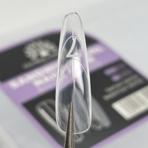 Верхние формы "Сендвич овал" Global Fashion Sandwich Dual Nail Form 240шт в боксе form_sandwich_oval фото