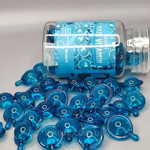 Капсули дляволос Sevich глубокое восстановление и блеск (jojoba oil) kapsula_blue фото