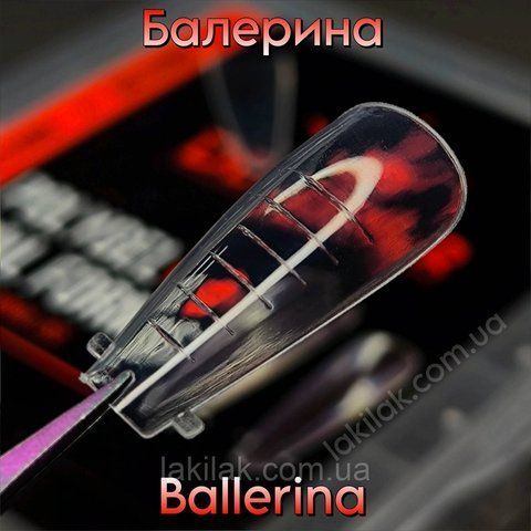 Верхние формы №6 балерина (набор 120шт) в боксе form_plastic_ball_120 фото