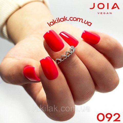 Гель-лак JOIA vegan 092 ярко-багровый, 6 мл joia092 фото