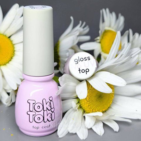 Топ Toki-Toki High Gloss без липкого шару (без УФ фільтру) 5мл top_tokitoki_no_uv_5ml фото