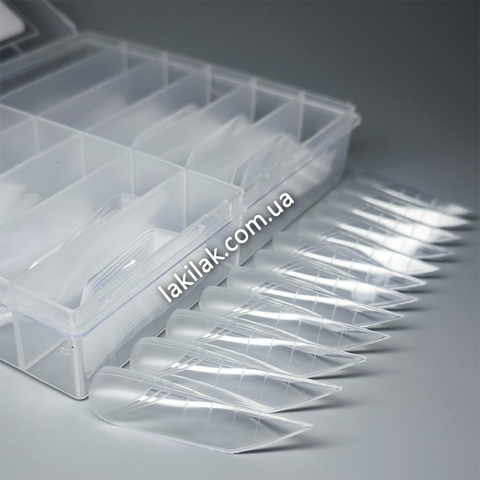 Верхние формы №7 эдж (набор 120шт) в боксе form_plastic_edge_120 фото