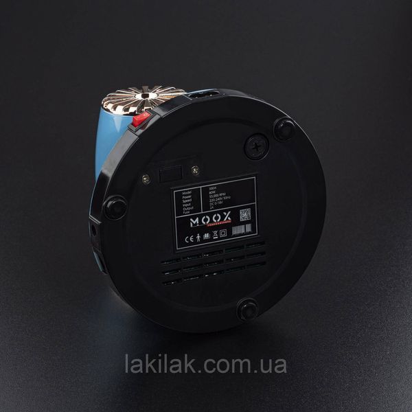 Синій фрезер Moox X804 55тис. об/хв, 80W для манікюру і педикюру moox_x804_blue фото