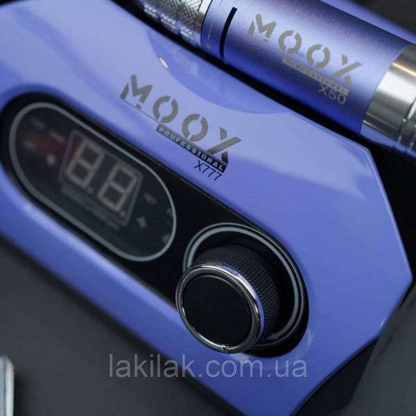 Фрезер Moox X777 50тис. об/хв, 70W фіолетовий (для манікюру і педикюру) moox_x777_violet фото