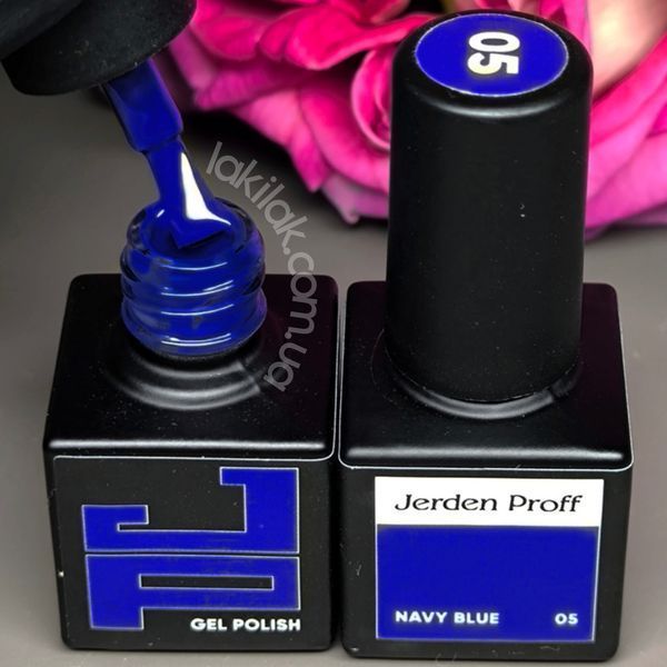 Гель-лак Jerden Proff №05 (темно-синий) 5 мл jerden_proff_05 фото