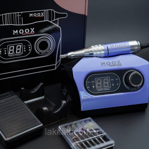 Фрезер Moox X777 50тис. об/хв, 70W фіолетовий (для манікюру і педикюру) moox_x777_violet фото