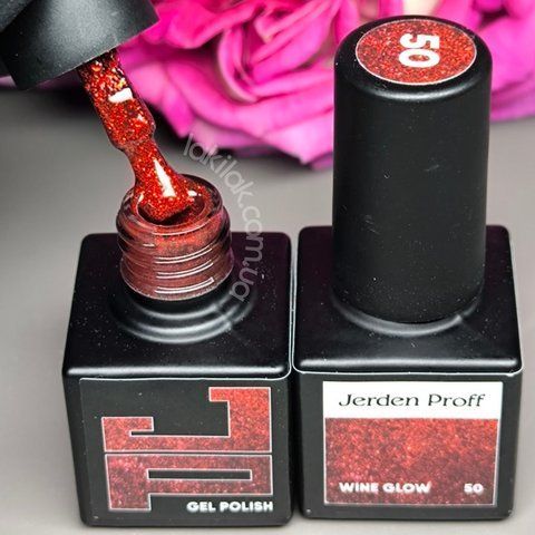 Гель-лак Jerden Proff №50 (винное сияние) 5 мл jerden_proff_50 фото