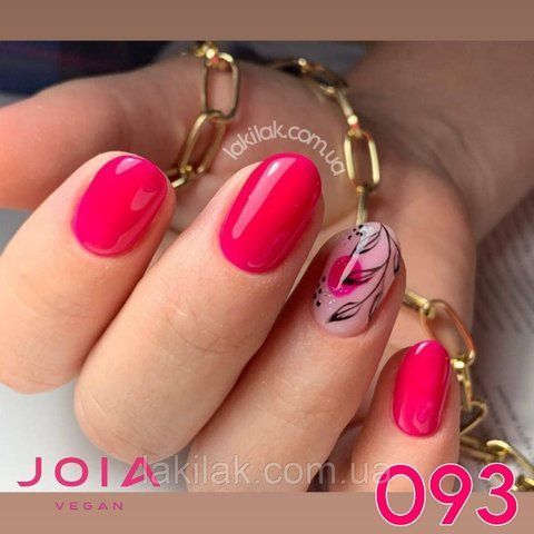 Гель-лак JOIA vegan 093 малиновый бархат, 6 мл joia093 фото
