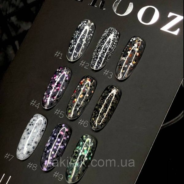Топ Crooz Dots Top №05 (с разноцветными декоративными частичками) 8мл top_crooz_dots_04 фото