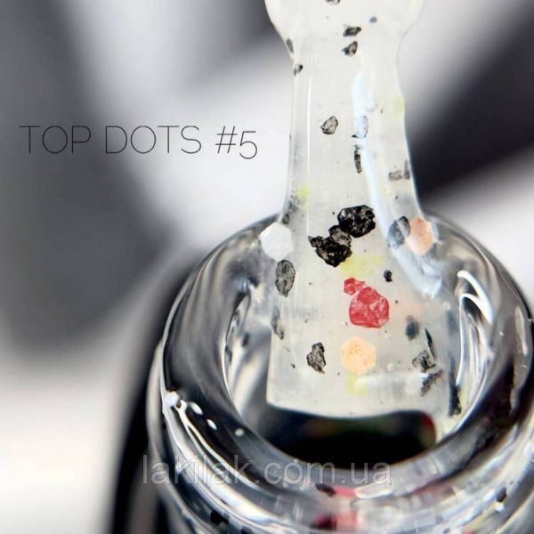 Топ Crooz Dots Top №05 (с разноцветными декоративными частичками) 8мл top_crooz_dots_04 фото